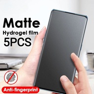 5PCS Anti Blue Light Hydrogel Film For itel A95 A90 A80 A70 A60 Limited Matte Frosted Screen Protect