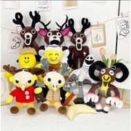 ♥Avata♥Ready Stock New Product 99Nights Horror Game Merchandise Elk Doll 99 Night Lying Posture Elk 