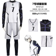 Blue Lock Cosplay Costume Football Team Uniforms Isagi Yoichi Bachira Meguru Mikage Reo Nagi Sportsw