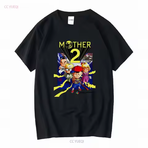 Mother 2 Earthbound v2 Premium T Shirt SNES JRPG Ness Lucas Mr Saturn vintage Washed fashion Stylish