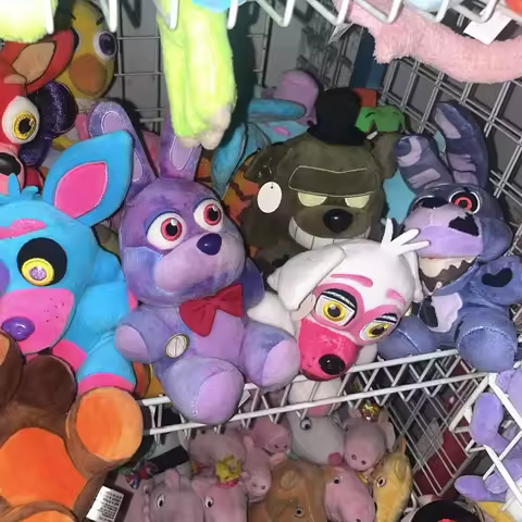 18CM Plush Toys Bonnie Bear Foxy Cute Cartoon Stuffed Dolls Five Night at Freddy's Freddy Toys Gift 