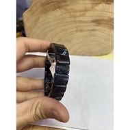 D337 Natural Gemstone/Blue Peter Stone Hand Row/Width 12.5mm Width: 12.5mm Weight: 27.4g