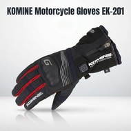 KOMINE Motorcycle Gloves EK-201 Protect Electric Gloves 12V Black/Red M