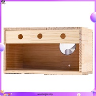 Pet Wood Parakeet Budgie Cockatiel Breeding Nesting Bird Avery Cage Box ZG