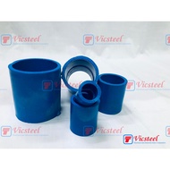 Emerald Blue Coupling Blue Fittings PVC Water Pipe 1 1/2 to 2 inches 50 mm to 63 mm