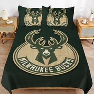 Bucks 3 in 1 Bed Sheet Set 1 Garterrized Bedsheet 2 Pillow Cases Double Bed Cover Cotton Bedspread