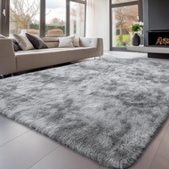 Large size fur carpet 1m6x2m, 1m8x2m, 2mx2m2 for living room decor, luxurious floor covering