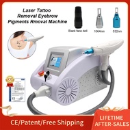 Laser Skin Second Eyebrow Washer Machine Wash Tattoo Q Switch ND Yag 532nm 755nm 1064nm Remove Moles
