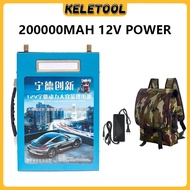 12V 300Ah Lithium Battery Built-in BMS Portable Pack Lithium Rechargeable Battery High-Capacity Spar