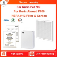 WH For Kurin Pet P700 / Airmed P700 Air Purifier True HEPA & Activated Carbon Replacement Filter