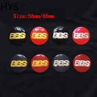 HYS 4pcs 56mm/65mm BBS Logo Car Wheel Center Hub Cap Emblem Badge Stickers for Sport Rim BBS-logo Decorative Tire Parts Car Styling Car Decor