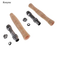 Ronyme Fly Fishing Rod Handle Composite Cork Fly Rod Handle Grip for DIY Rod Building