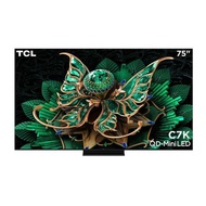 TCLทีวี C7K Google TV 75 นิ้ว 4K UHD QD-Mini LED รุ่น 75C7K ปี 2025
