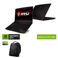 MSI THIN GF63 860 GeForce® GTX 1650 - i5 10500H 8GB/16GB 512SSD