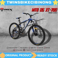 Terlaris Sepeda Gunung MTB 26 TREX XT 780 Disc Brake 21 Speed