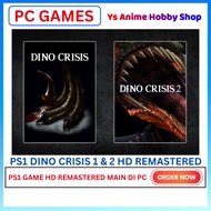 【PC KOMPUTER Games】Capcom Dino Crisis 1 & 2 HD Remastered ps1 game remastered dinosaur game