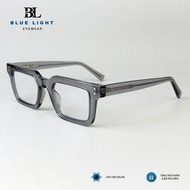 BLUE LIGHT Nearsighted Glasses Frames for Men and Women High Quality Thick Acetate Plastic Small Squ