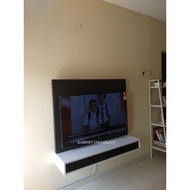 TV cabinet wall mount / kabinet tv moden gantung maximum 50 inch tv  (4115608109)