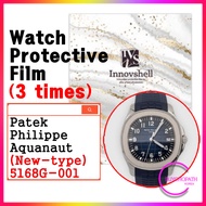 kr_Protection Films for Patek Philippe Aquanaut New-Buckle 5168G-001 (3 sheets) / Scratch & Contamin