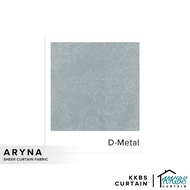 KKBS CURTAIN Aryna 118'' Kain Langsir Sheer Potong Meter (Aryna Sheer Curtain Fabric 118'' Cut by Me