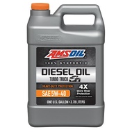 Amsoil 100% Synthetic Heavy-Duty Synthetic 5W-40 / 5W40 Diesel Oil / Engine Oil 1GAL / 3.874Litre
