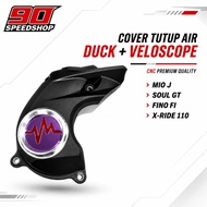 DUCK PLUS VELOSCOPE WATER COVER MIO J, SOUL GT 110, FINO FI 110, X-RIDE 110 DUCK WATER COVER Origina