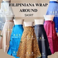 FILIPINIANA Wrap Around Skirt // Buwan ng Wika