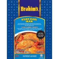 BRAHIM'S KUAH KARI IKAN FISH CURRY SAUCE BRAHIM BRAHIMS BIS