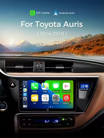 Ainavi Car Radio For Toyota Auris 2016 2017 2018 Corolla Altis Hybrid E170 E180 Carplay Android Auto