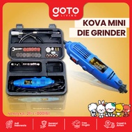 Kova X-40 Blue Mini Die Grinder Set Turner Gerinda Bor Listrik Mini