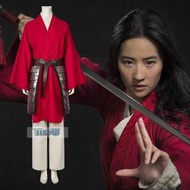 <免運 優惠 COS>Manles/漫天際 迪士尼電影花木蘭真人版女主 同款漢cos裝4476