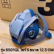 ⚡สินค้าพร้อมส่ง⚡Made in USA. 3M™6501QL 6502QL 6503QLไซร์ S M  L หน้ากากป้องกันสารเคมี ฝุ่นละออง (วัส