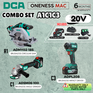 DCA 20V CORDLESS POWER TOOLS COMBO SET