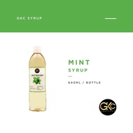 Sirup Mint / Mint Syrup Minuman GKC Heritage 640 ml (Import Quality)