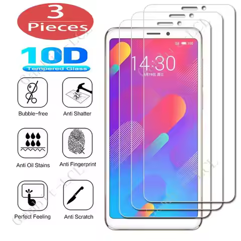 3Pcs Protection Glass For Meizu C9 Pro M6T M6s M8 Lite M8c Note 8 X8 M6 PRO 20 6S 7 Plus Tempered Sc