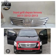 grill bumper depan Innova 2011,2012, 2013 full crhome original