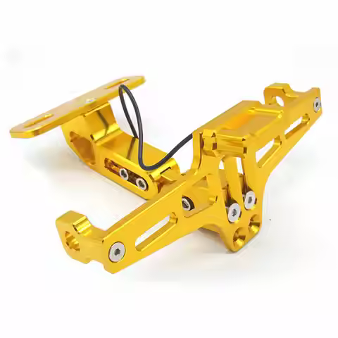 Motorcycle cover License Plate Mount Holder and Light For Yamaha Bws 125 Suzuki Gsx 750F Yamaha R15 