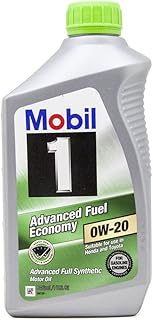 Mobil 1 98KF98 0W-20 Advanced Fuel Economy Synthetic Motor Oil - 1 Quart