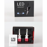 [FREE GIFT] V5 Car Led Headlight Bulb Fog lamp Led Light Mentol Led Kereta 6000K  D4S / H4 / H7 / H1