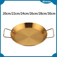 [Direrxa] Korean Ramen Pot Seafood Pot Camping Travel Double Ear Kitchen Cookware Kimchi Soup Pot Korean Ramen Noodle Pot