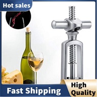 1 Pcs Zinc Alloy Corkscrew Red Wine Bottle Opener Simple Household Wine Cork Opener Wine Cork Remove