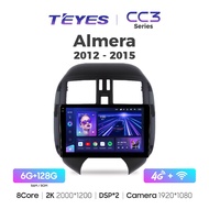 TEYES CC3 Series Nissan Almera 2012-2015 Android Car Player 9"