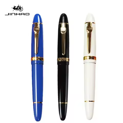 High Quality Jinhao Luxury 159 Fountain Pen Metal Inking Pens for Office Supplies School Supplies St