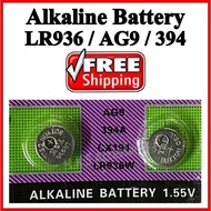 [SG Seller] Watch Battery SR936SW LR936 LR45 AG9 194 GP394 394 SR936 SR936W Button Cell
