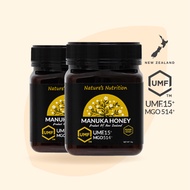 ☆4.4☆Nature’s Nutrition UMF 15+ Manuka Honey 500g/1kg