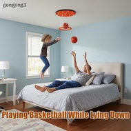 [gongjing3] Hanging Indoor Basketball Hoop On The Ceiling, Mini Basketball Game For Bedroom, Funny S
