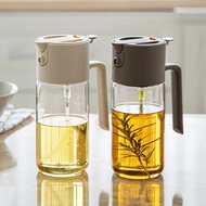 日本霜山 按壓式噴倒兩用油瓶/玻璃油壺-550ml-多色可選