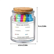 Azan Islamic Quran Verse Jar Spiritual Comfort Verses Prayer Bottle Creative Emotional Scripture Jar