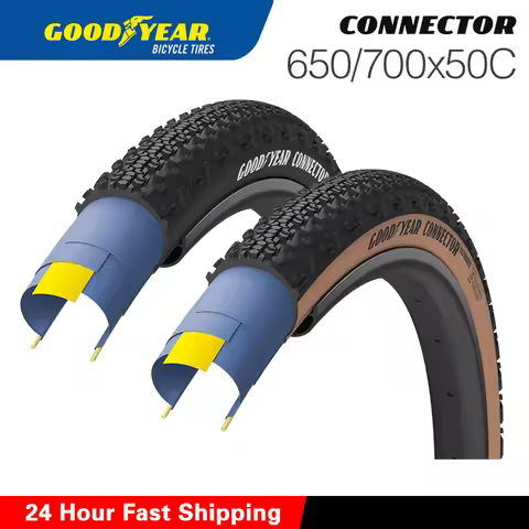 Goodyear Connector 700X50C S4 Ultimate Gravel Tires 700X40/35C/650x50C Tubeless Brown Black Ready Al