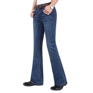 Jeans Men Men's Stretch Flared Jeans Men's Flared Pants Classic Designer Flared Jeans Size 26-40